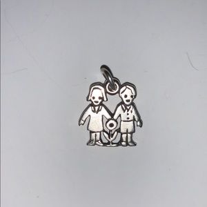 Boy and girl James Avery charm